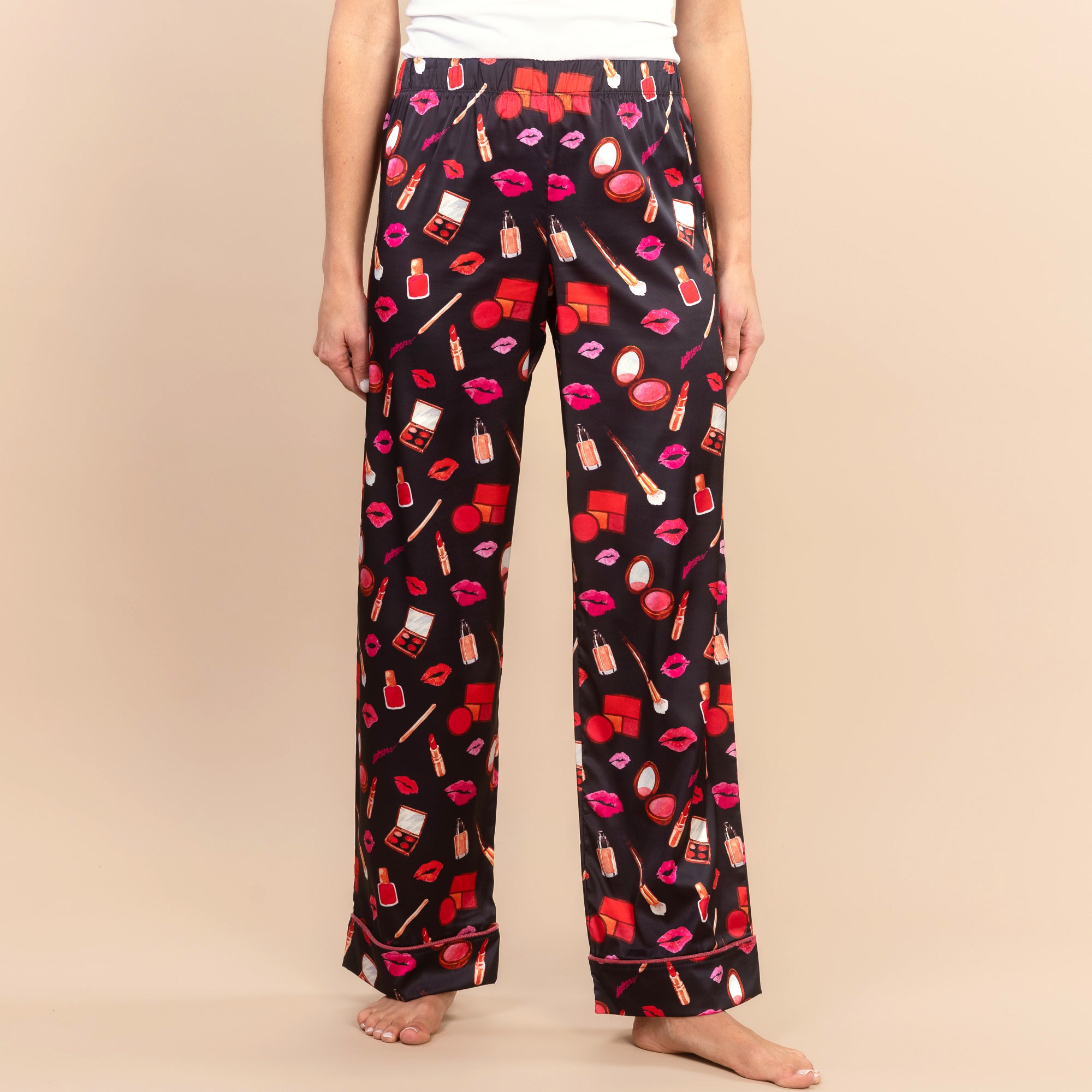 Girly Makeup Pajama Pants