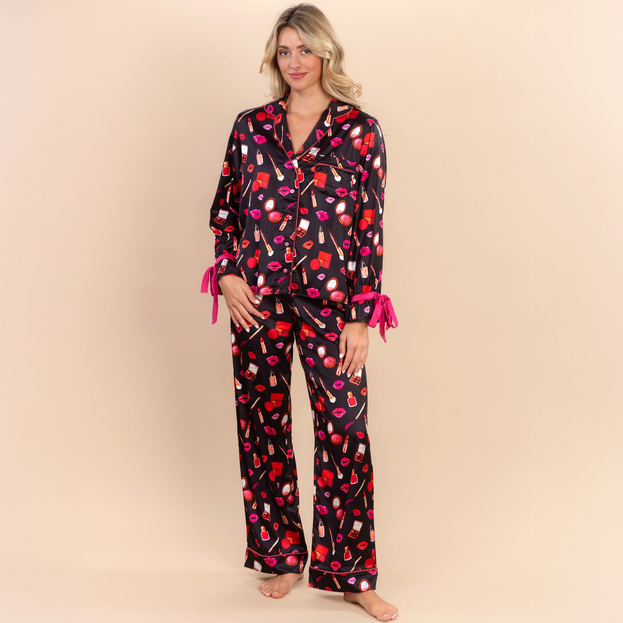 Girly Makeup Pajama Pants