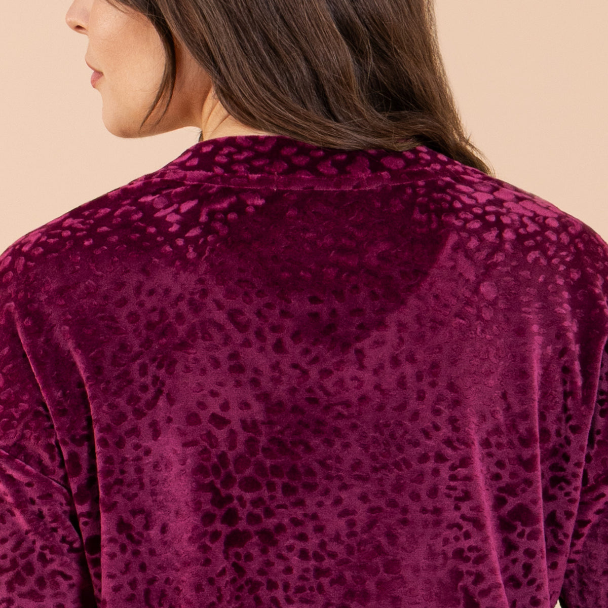 Leopard Luxe Lounge Pajama Top