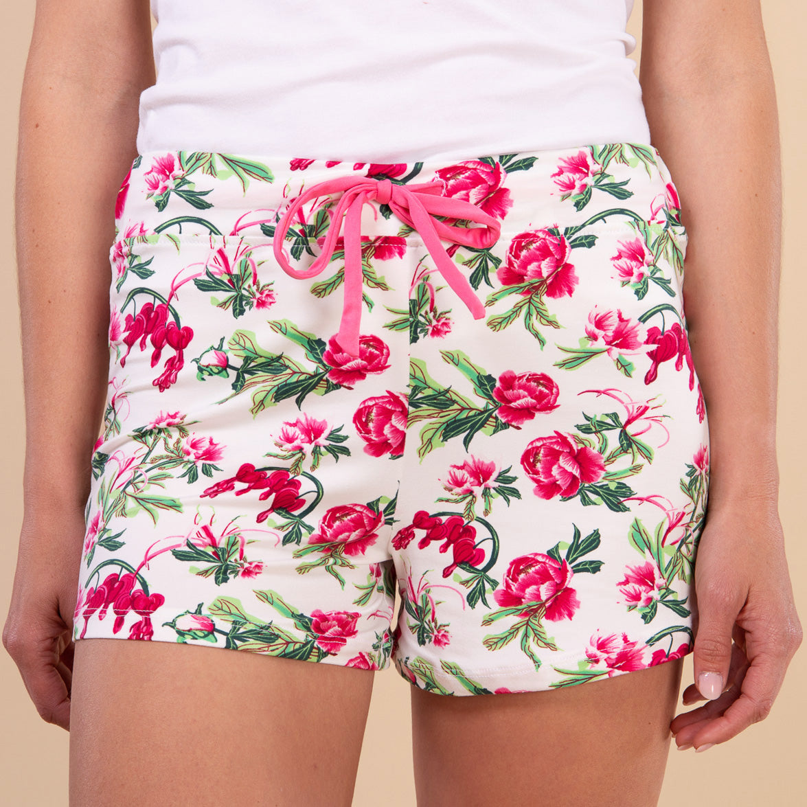 Sweetheart Blooms Pajama Shorts