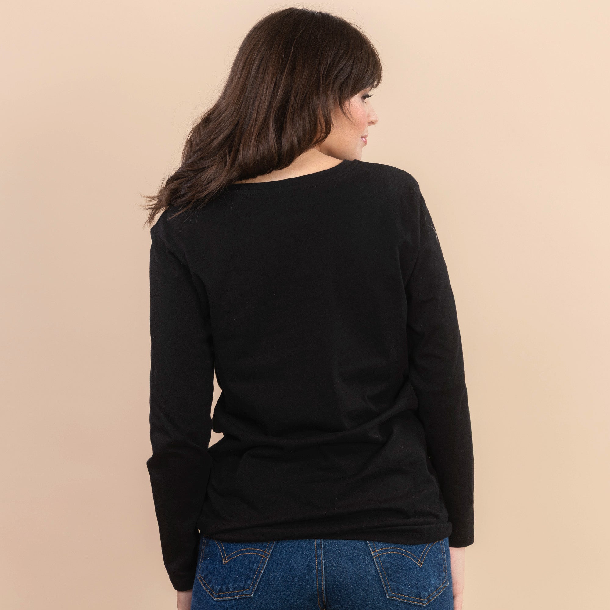 Stayin' Alive.. Barely | Women's Long-Sleeve Halloween Tee