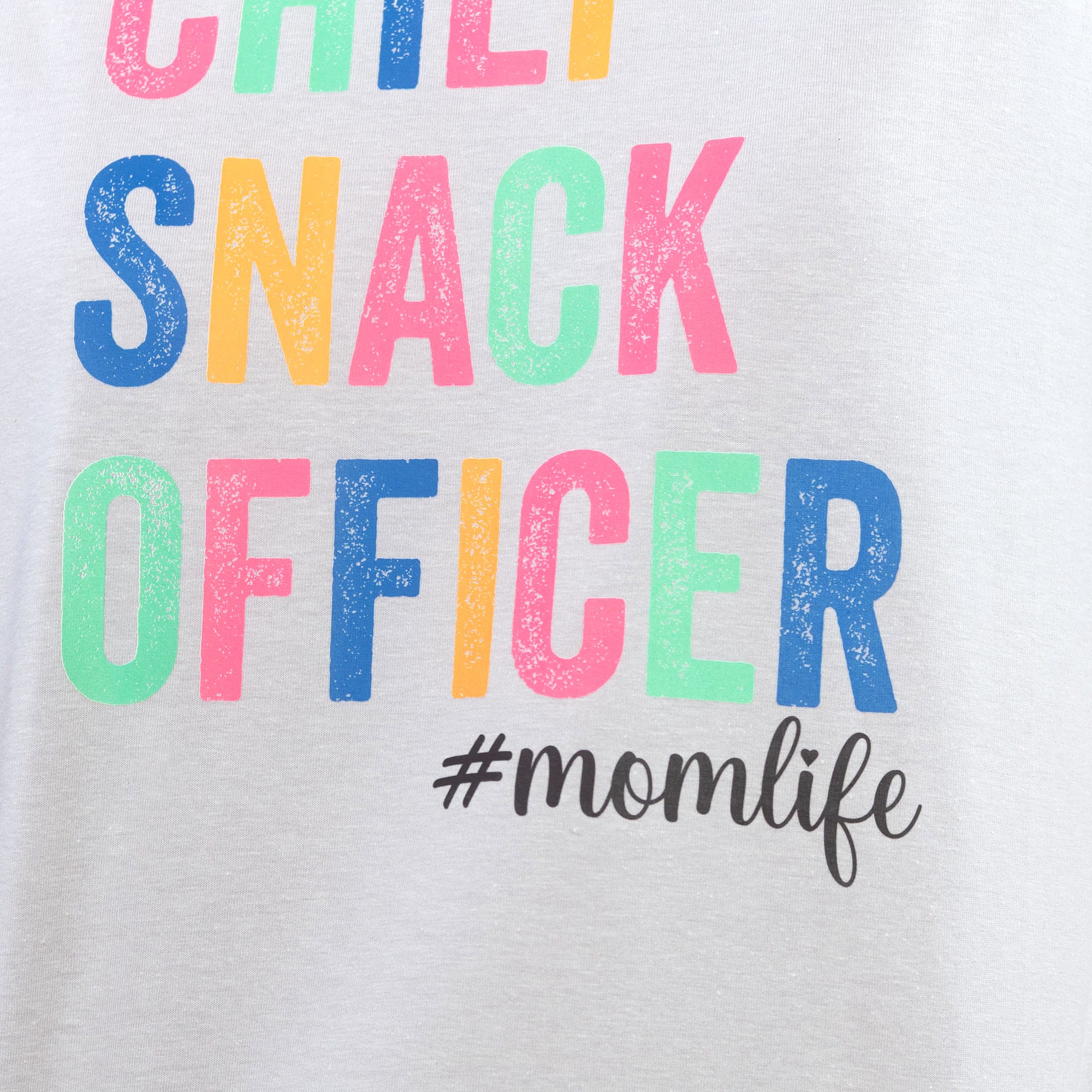 Chief Snack Officer | Women's Grey Mother's Day Tee