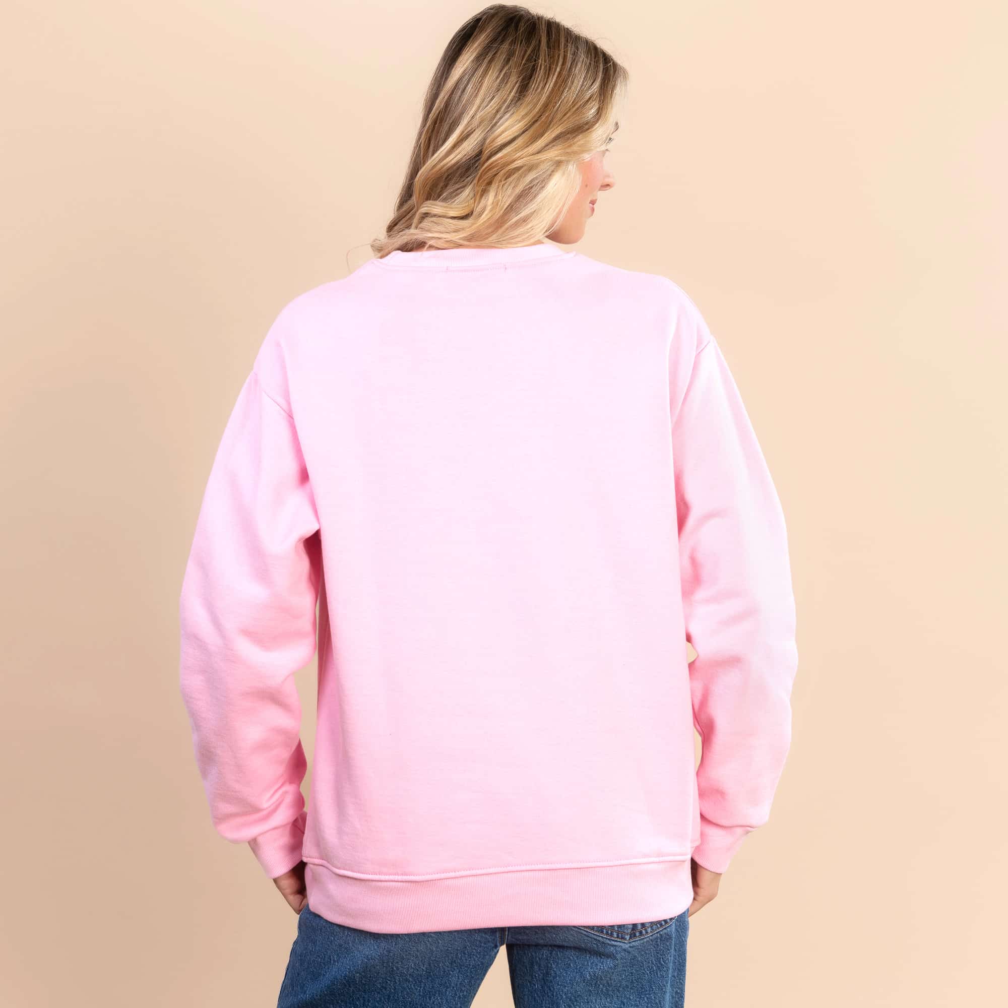 Feed Me Chocolate | Pale Pink Unisex Everyday Fleece