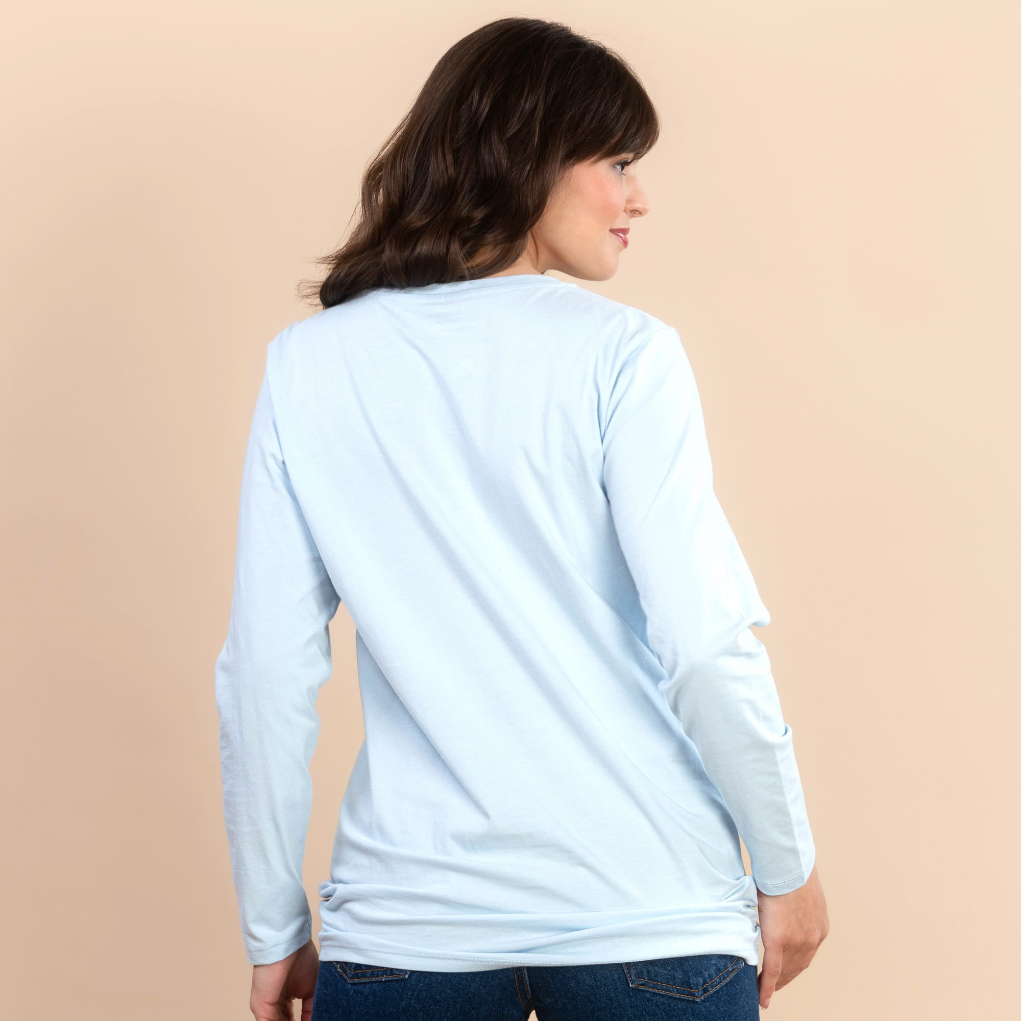 Feel Your Feelings | Women's Pale Blue Everyday Tee