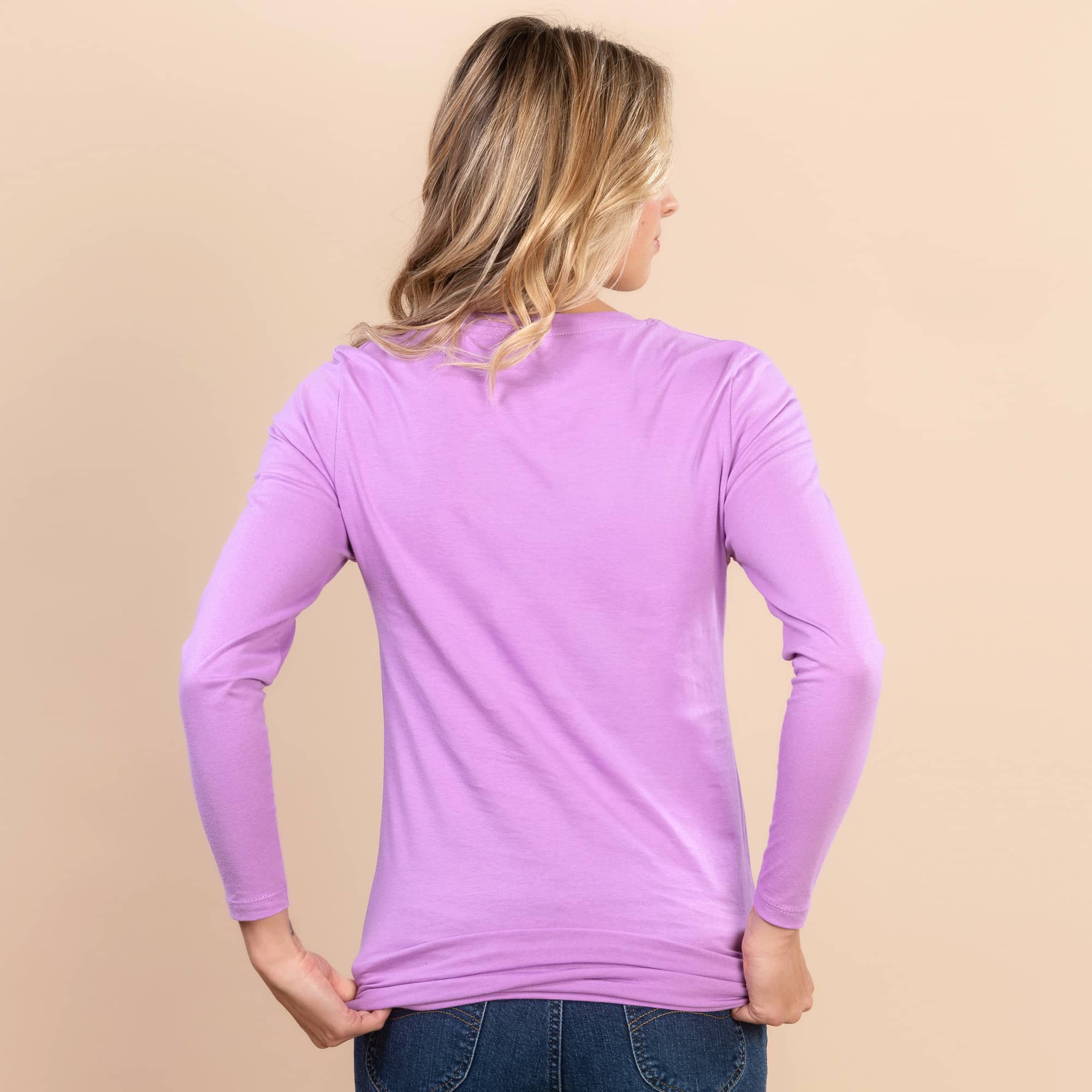 In My Joy Era | Women's Dark Purple Long-Sleeve Everyday Tee
