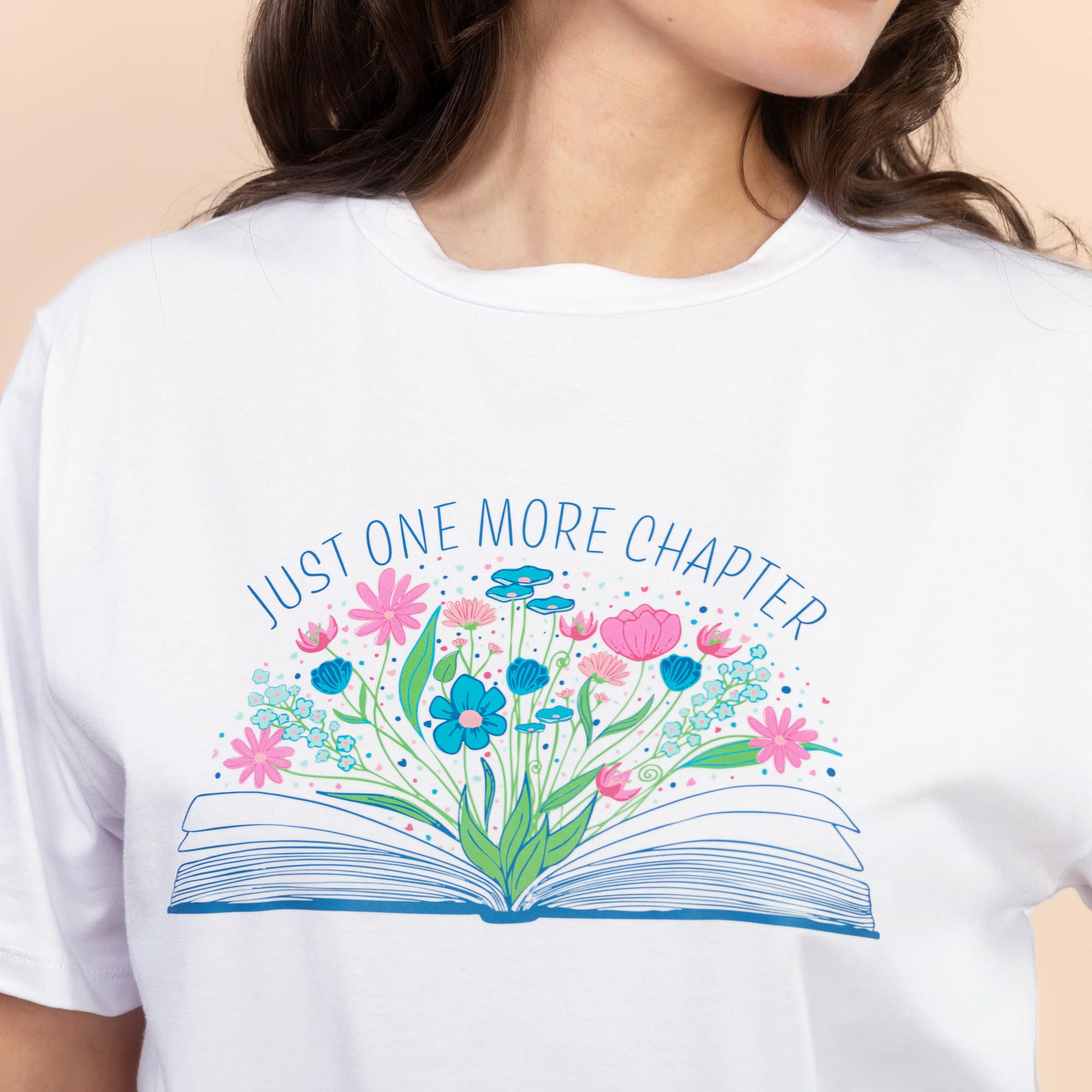 One More Chapter | Women's White Short-Sleeve Everyday Tee
