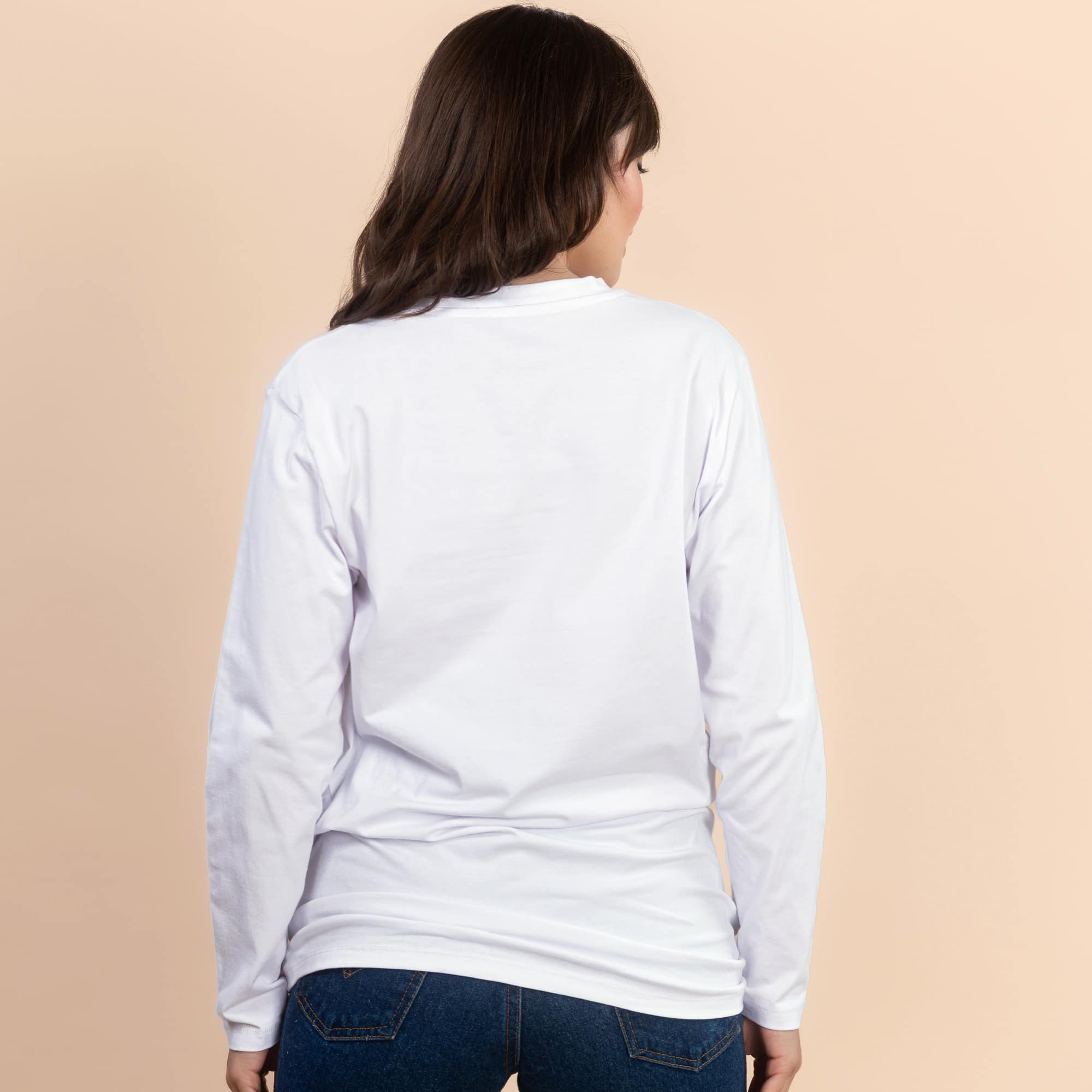 Sunshine Mug | Women's White Long-Sleeve Everyday Tee