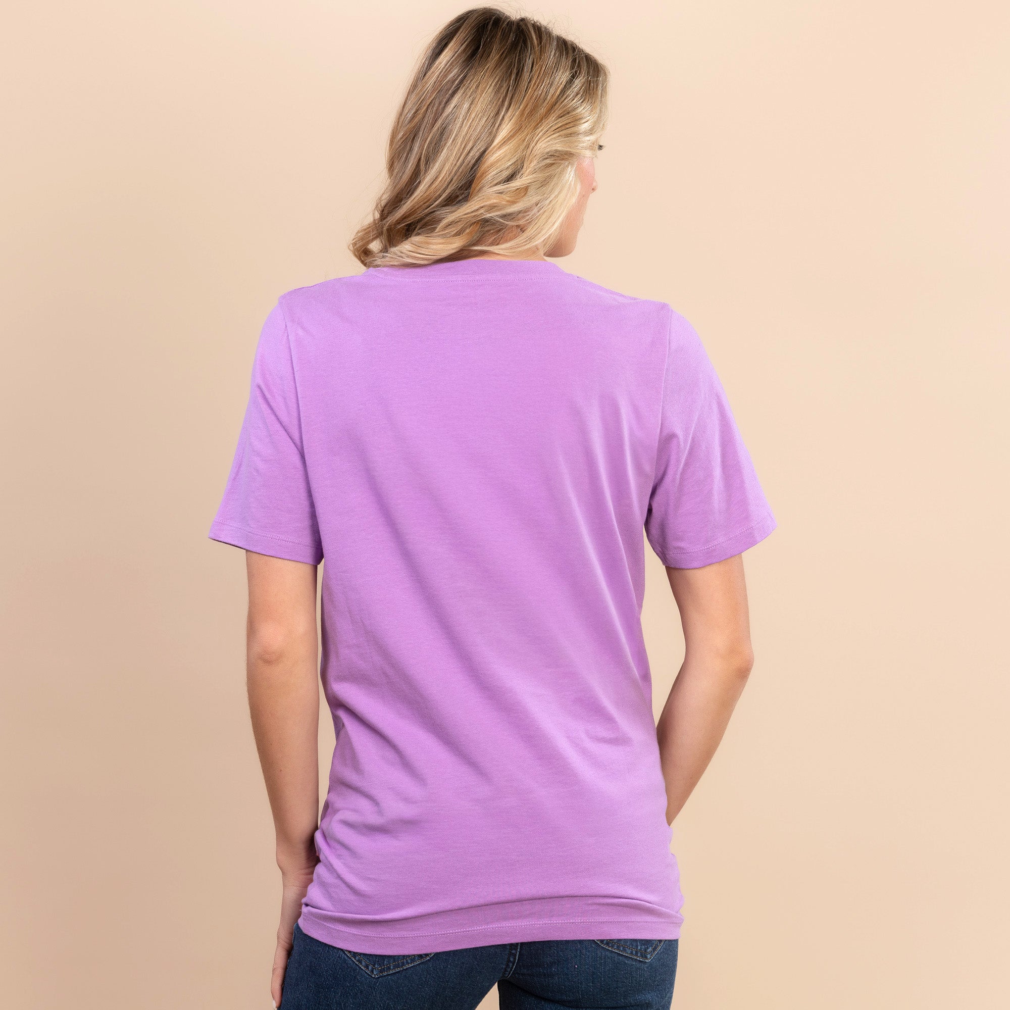 Treats Please | Women's Purple Short-Sleeve Halloween Tee