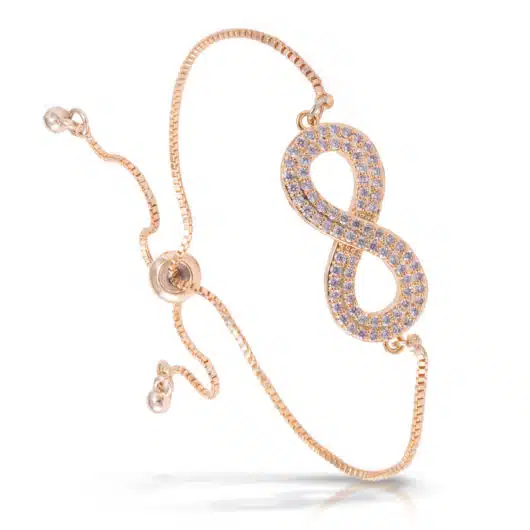 Infinity PullCord Bracelet - Gold