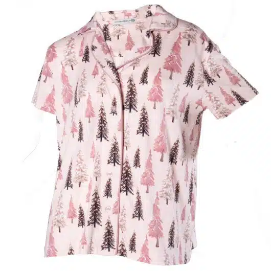 Wonderland Ladies Notch Collar Top