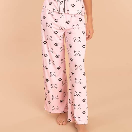 Whiskers Pajama Pants For Women