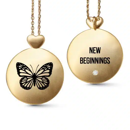 Butterfly New Beginnings Necklace
