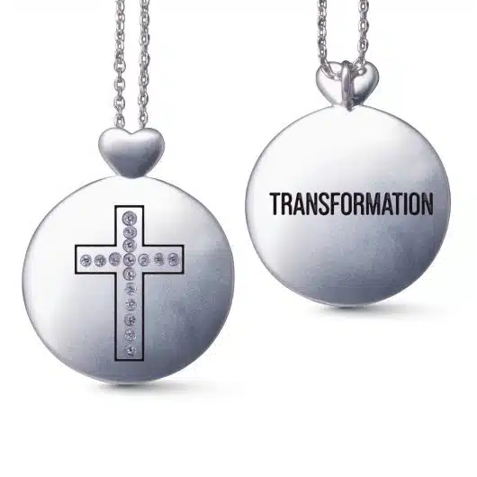Cross Transformation Necklace in Silver