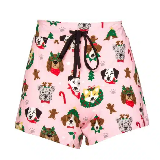 Santa Pups Shorts