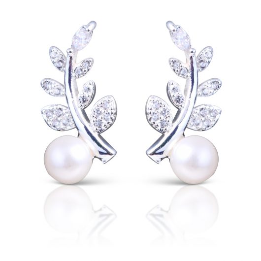 Pearl Mini Vine Earrings