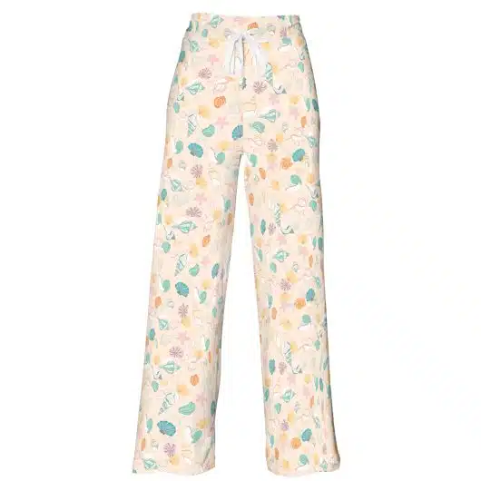 Shells In The Sand Pajama Pants | Coastal Beach PJ Bottoms