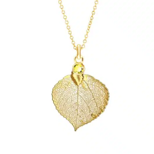 Gold Leaf Necklace