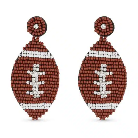 Beaded Sports & Game Day Earrings