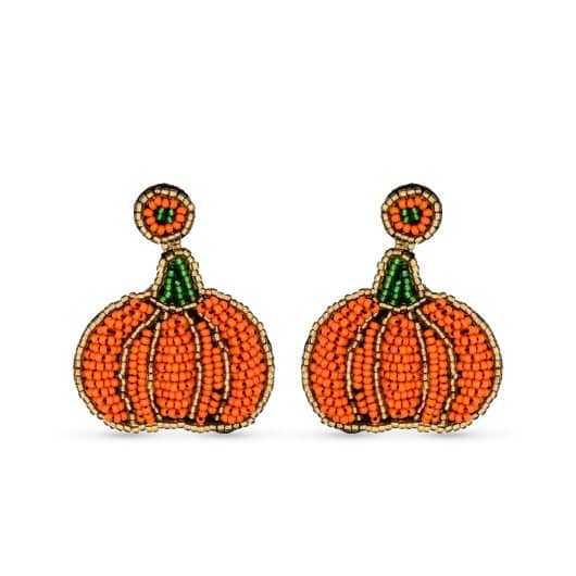 Beaded Halloween Earrings