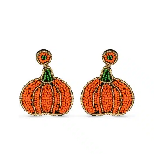 Beaded Halloween Earrings