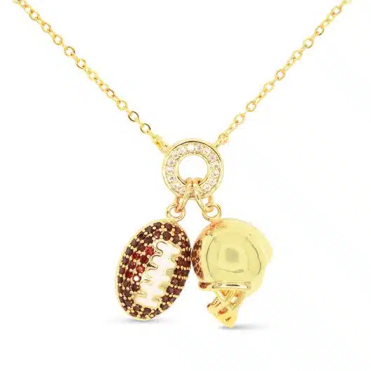 Sparking CZ Sports & Game Day Necklace