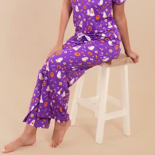Trick-or-Treat Pups Pajama Pants | Halloween Dog PJ Bottoms - Image 4