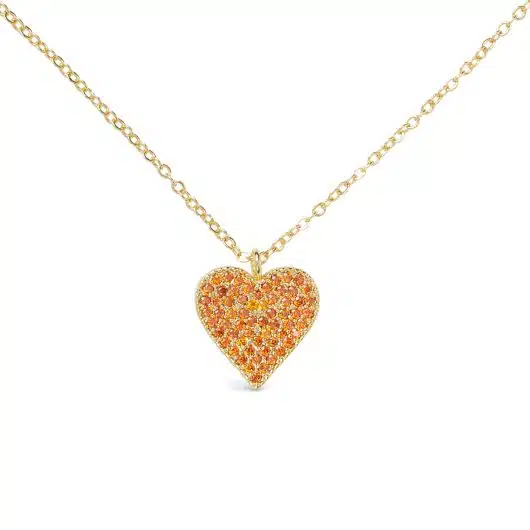 Gold CZ Casino Card Suit Necklaces