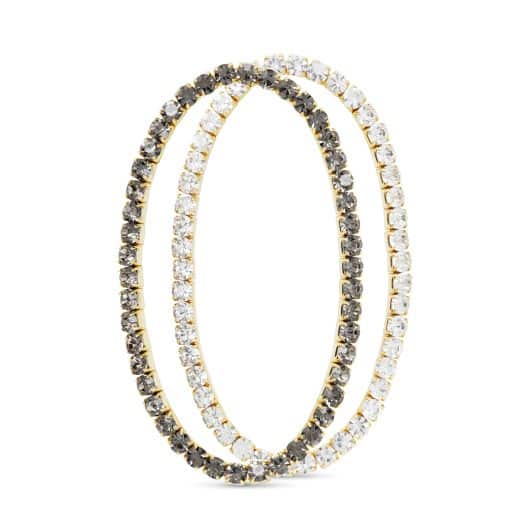 CZ Stretch Tennis Bracelet (Set of 2)